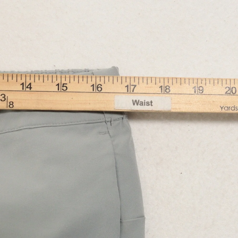 Banana Republic Motion Tech Hybrid Pants Performance Stretch Tapered Gray Men 34